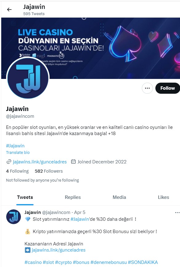 Jajawin Twitter