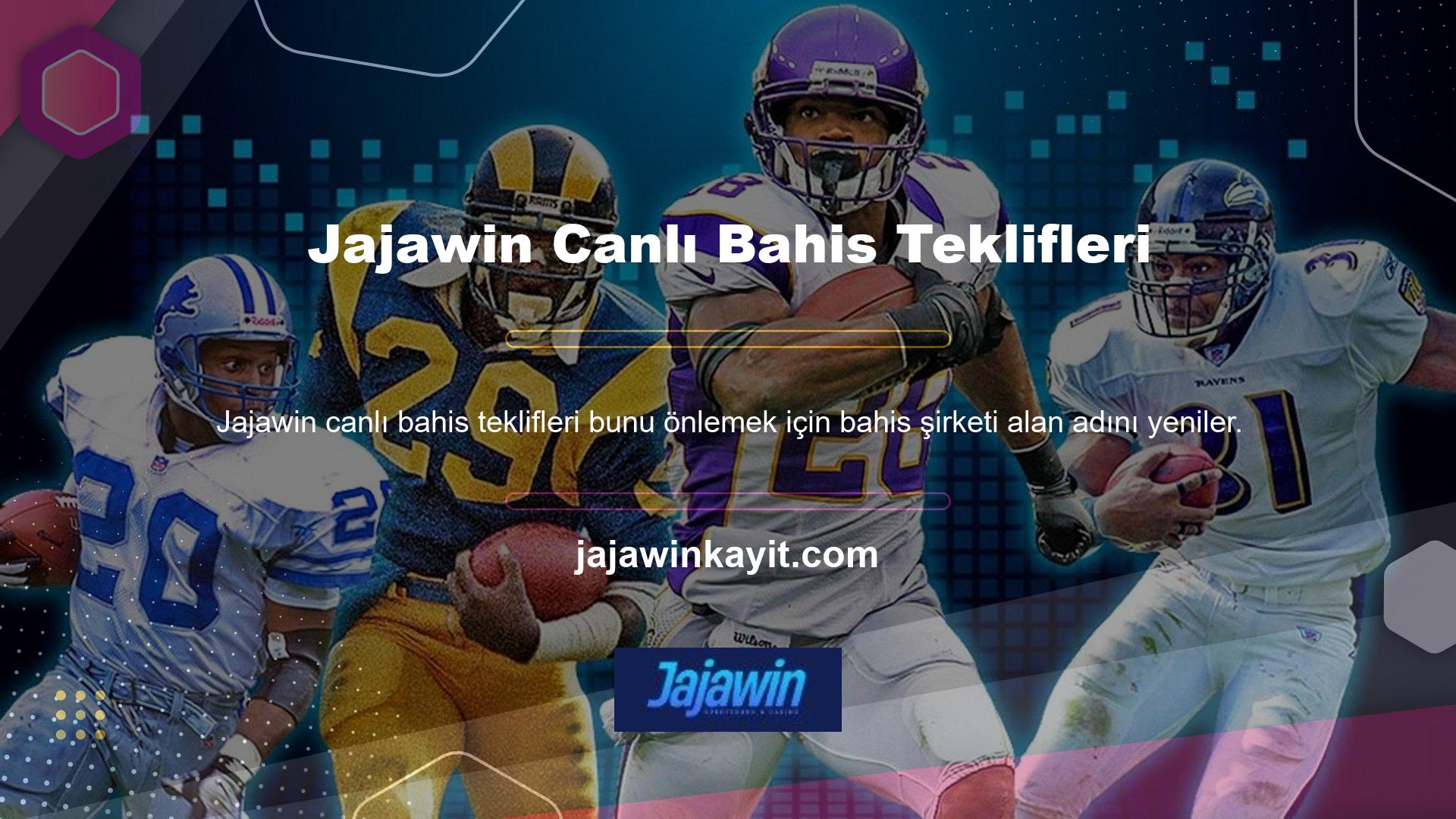 Jajawin Gaming ayrıca üyelerin cezalandırılmaması için düzenli bir alan adı yenileme sürecine sahiptir